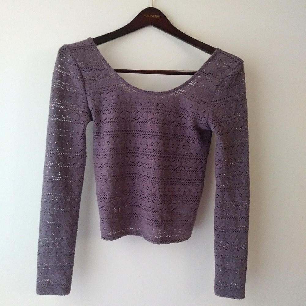 American Eagle knit top M Nwt💜